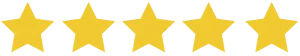 5 estrelas de avaliação