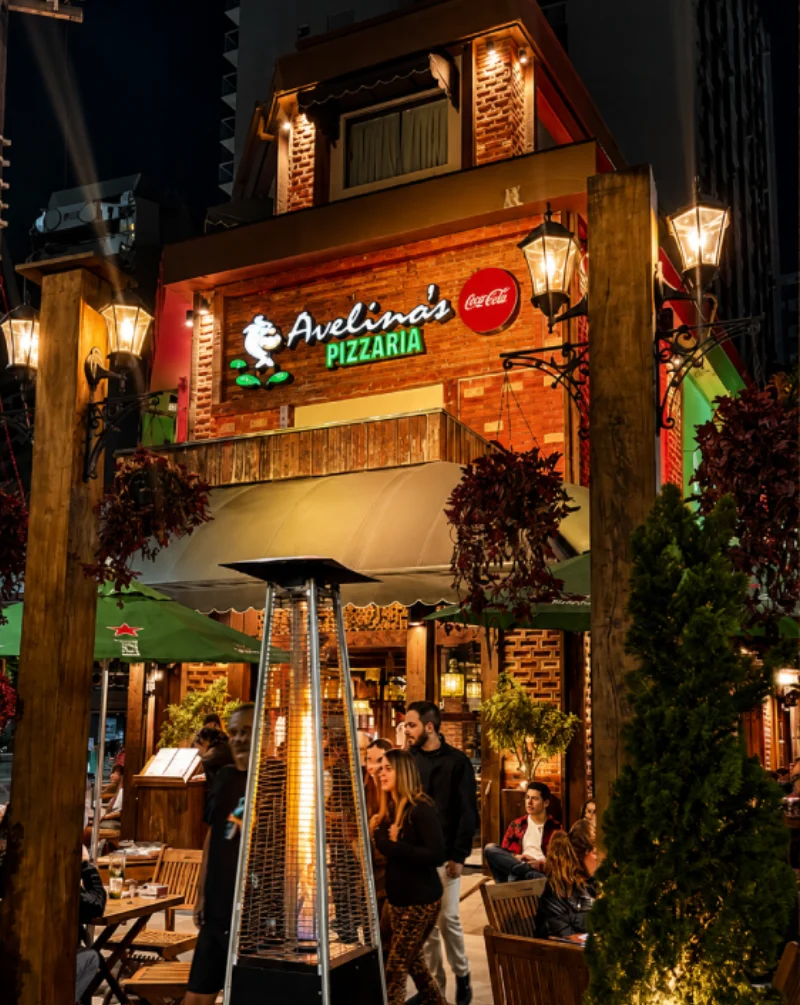 Confraternizações na Avelino's Pizzaria